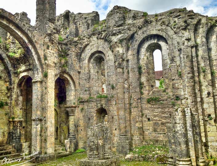 Marcilhac sur Cele, France Church Ruins