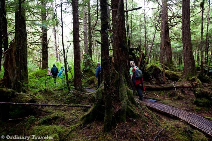 hiking alaska