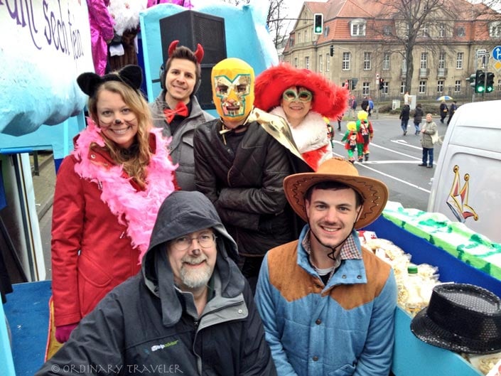 Feeling the Love at Dusseldorf's Karneval