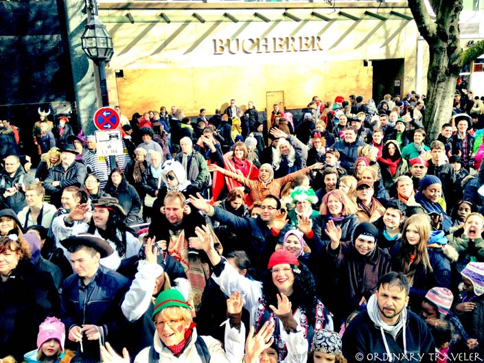 Feeling the Love at Dusseldorf's Karneval