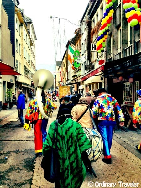 Feeling the Love at Dusseldorf's Karneval