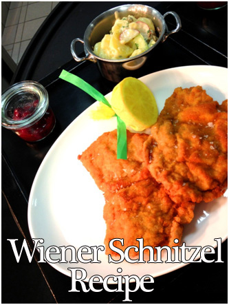 Classic Wiener Schnitzel Recipe from the Brasserie "1806" in Germany