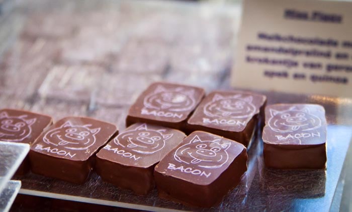Bacon-Flavored Chocolate Antwerp, Belgium