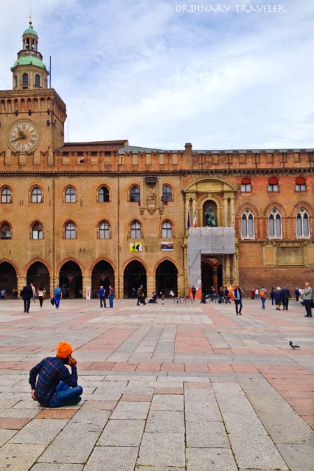 Piazza Maggiore in Bologna
