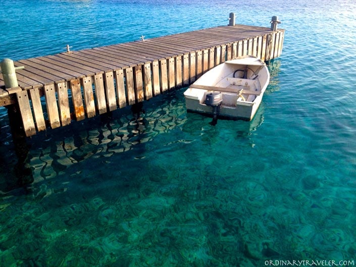 Boat Dock at Buddy Dive Resort Bonaire