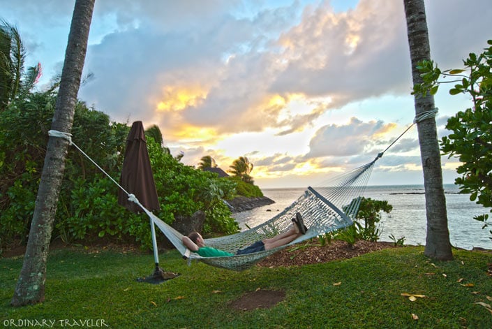 Four Seasons Resort Mauritius at Anahita Review The Four Seasons Mauritius Beach Hammock