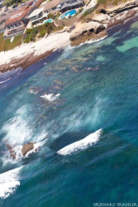 A Magical Aerial View High Above San Diego, California La Jolla, California Coastal Aerial View