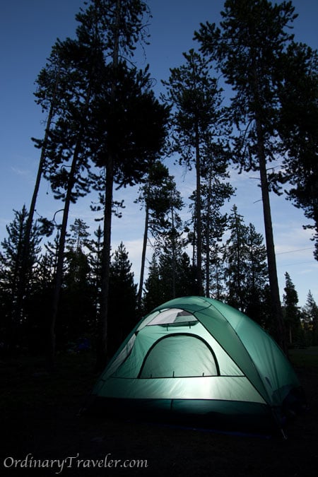 Yellowstone National Park Travel and Camping Tips