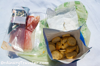 Beach Picnic in Cinque Terre Italy