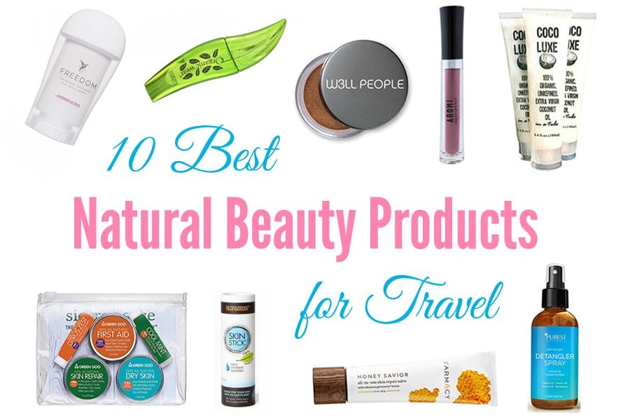 Best Natural Beauty Products for Travel