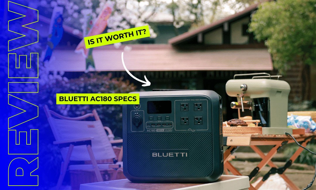 BLUETTI AC180 Solar Power Station: Boost Your Off-Grid Life