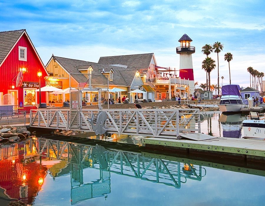 Cheap Winter Vacations in the USA - Oceanside, CA Harbor