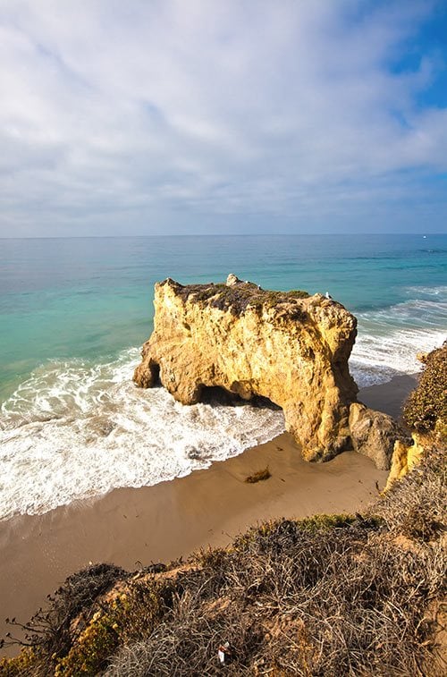 El Matador Beach in Malibu, California