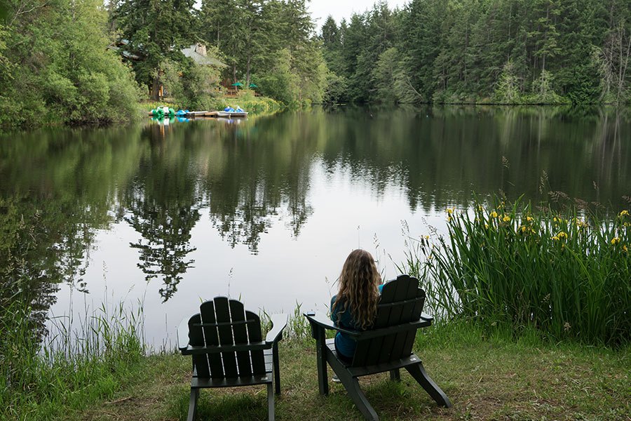Lakedale Resort on San Juan Island, Washington