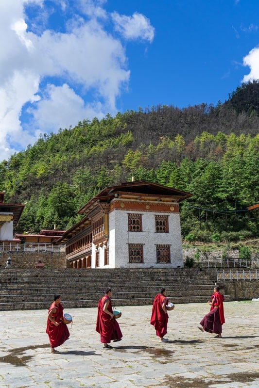 Lhakhang Karpo in Haa Valley Bhutan