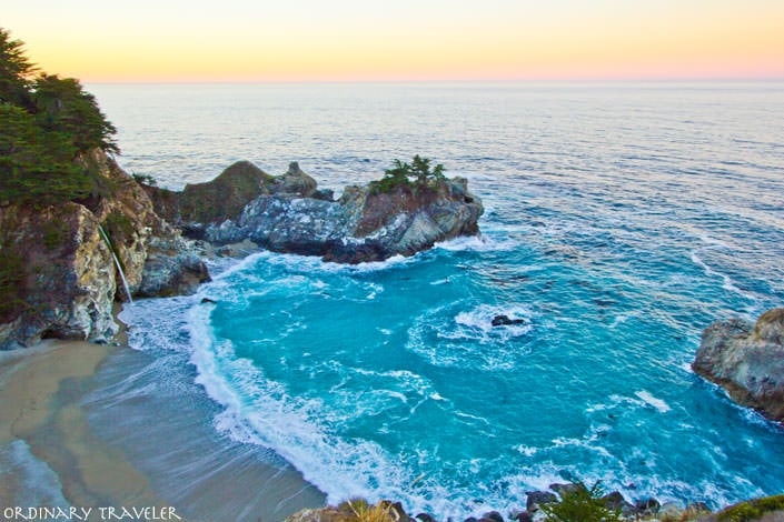 McWay Falls in Big Sur at Sunrise - The Perfect Time for Photos!