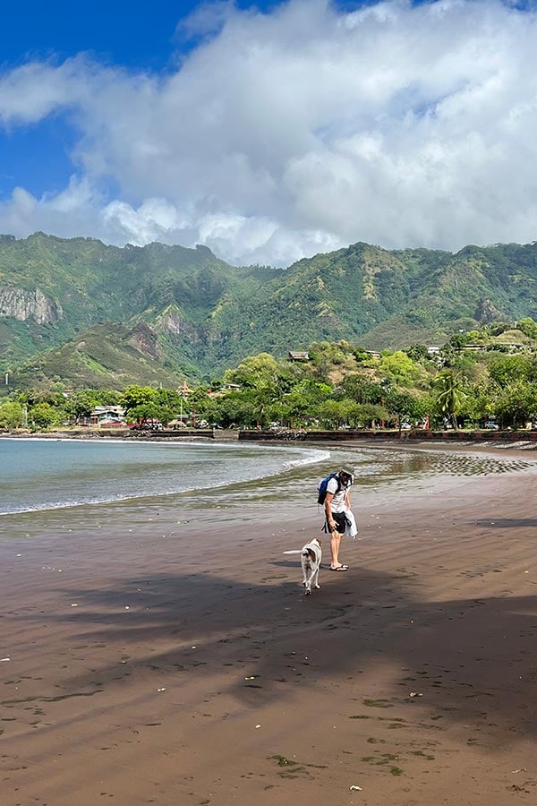 nuku hiva beach marquesas islands