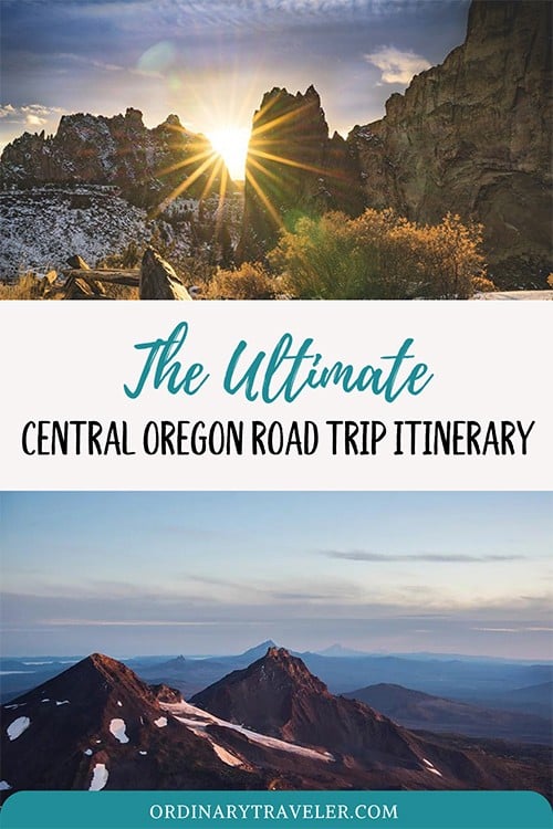 BEST Central Oregon Road Trip Itinerary & Where To Stay
