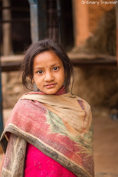 Photos of Children in Dhading, Nepal
