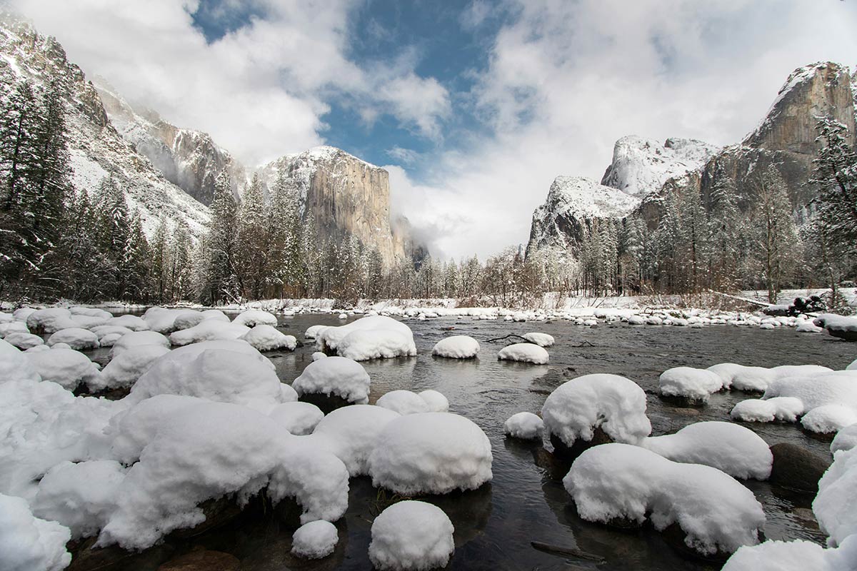 Yosemite National Park in Winter