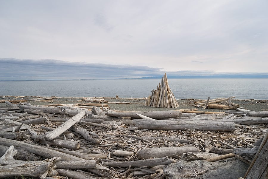 South Beach on San Juan Island, Washington