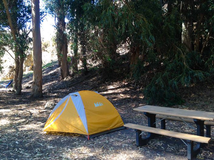 Santa Cruz Scorpion Ranch Campground Lower Loop
