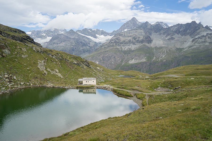Schwarzsee Lake in Zermatt, Switzerland