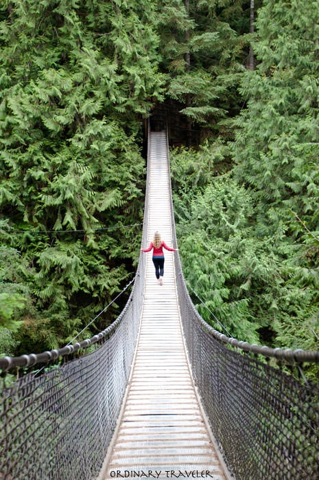 Sea to Sky Highway Lynn Canyon Suspension Bridge