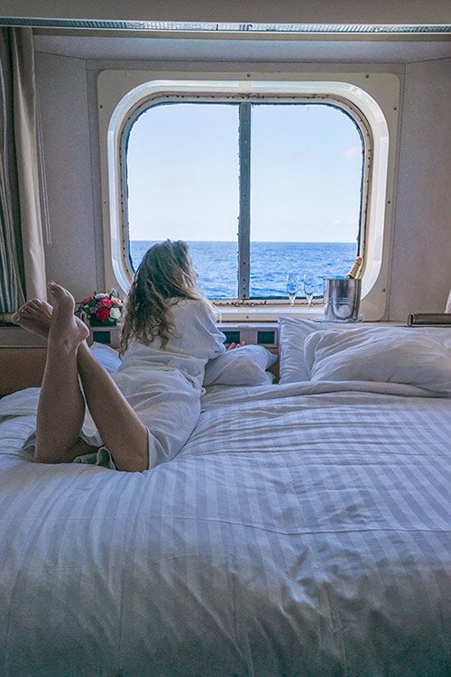 Ocean View Room on Maasdam Ship Holland America