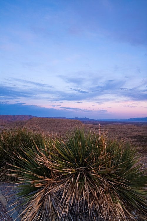 Guadalupe Mountain National Park - Salt Flat, Texas