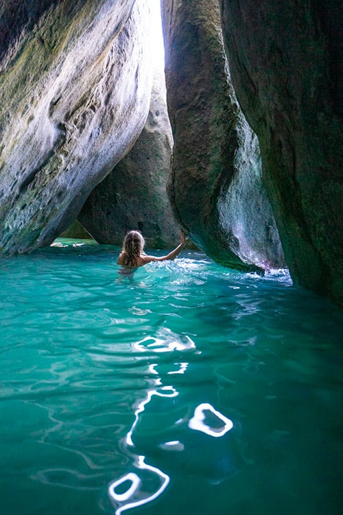 The Baths Virgin Gorda Caribbean