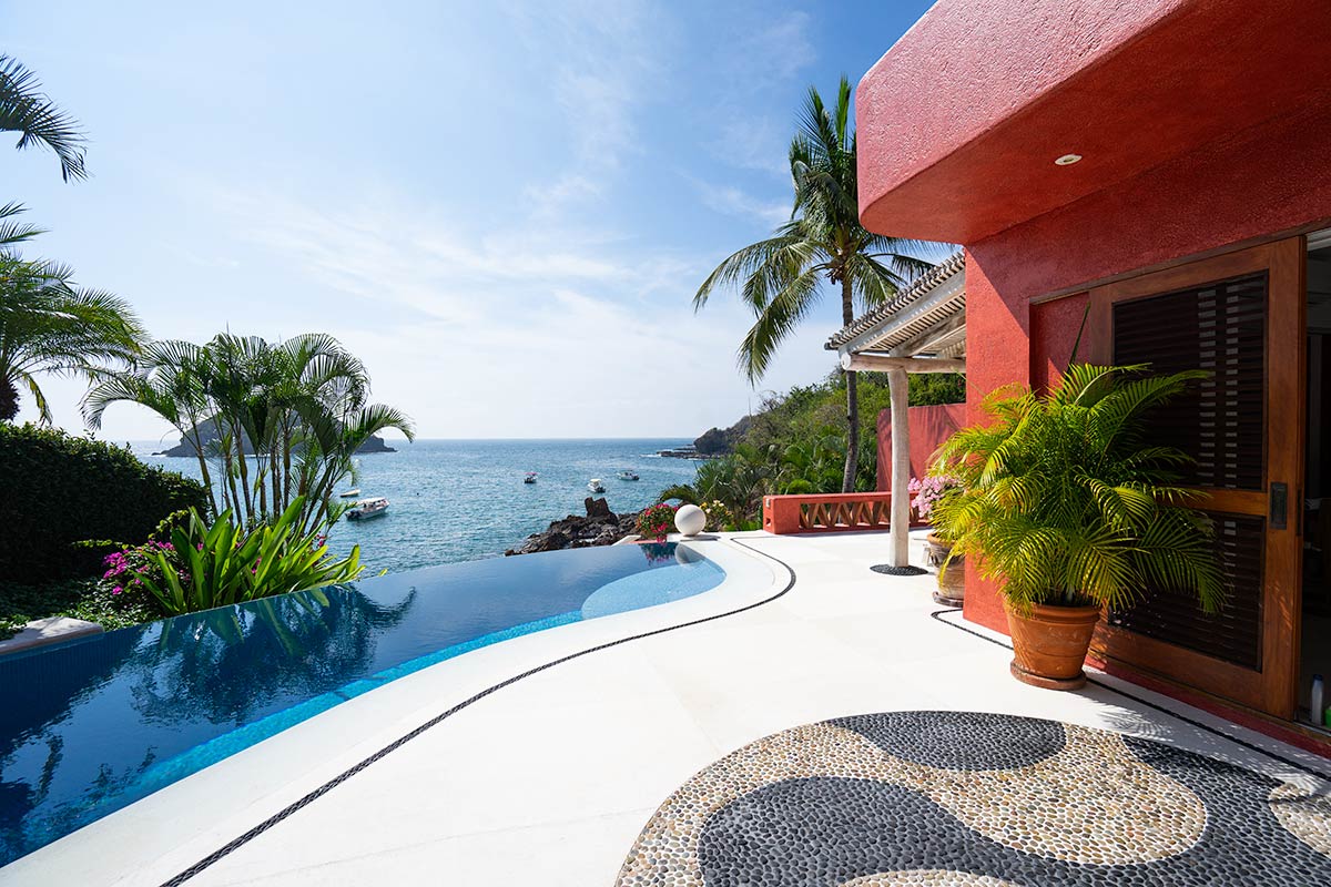 Careyes Mexico Casita with Pool View of Ocean