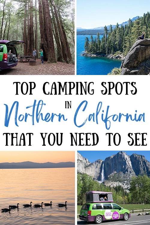 camping spots in northern california