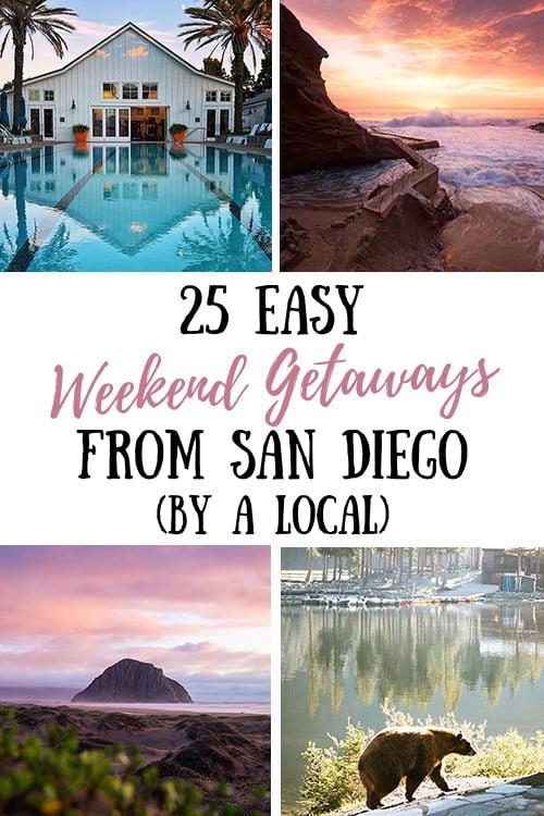 25 Easy Weekend Getaways From San Diego (By a Local)
