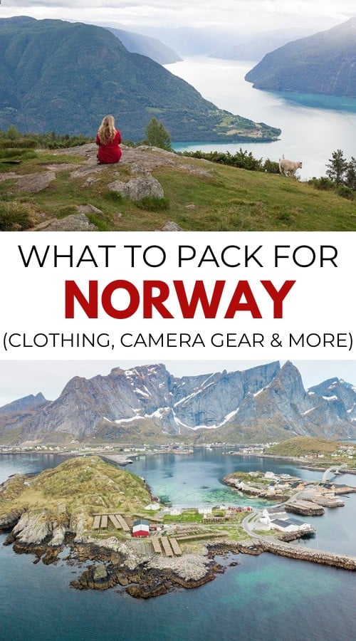 Norway Packing List (Clothing, Camera Gear & More!)