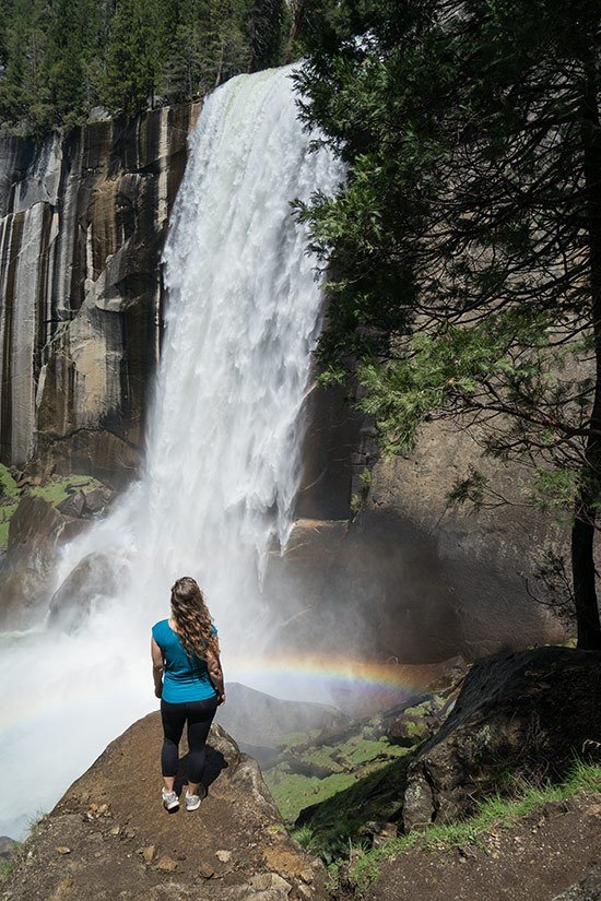 Vernal Falls in Yosemite National Park